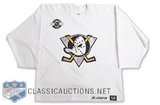 Daniel Briere, Steve Rucchin, Jay Bouwmeester, Mats Sundin Practice-Worn Jerseys plus <br> Brad Isbisters Game-Worn Pre-Season Jersey
