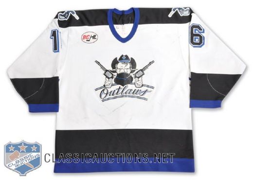 A. J. Beggs 1995-96 BCHL Royal City Outlaws Game-Worn Jersey