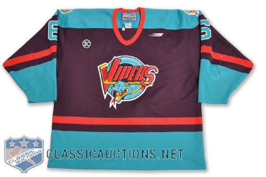 Detroit Vipers and Orlando Solar Bears IHL 1990s Game-Worn Jersey Collection of 2