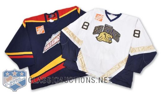 Brent Henleys 2001-02 WCHL Colorado Gold Kings Home and Away Game-Worn Jerseys