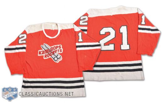 1971-73 BCHL Kamloops Rockets Game-Worn Jersey