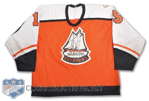 1984-85 BCHL Nanaimo Clippers Game-Worn Jersey