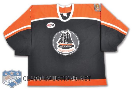 1993-95 BCHL Nanaimo Clippers Game-Worn Jersey