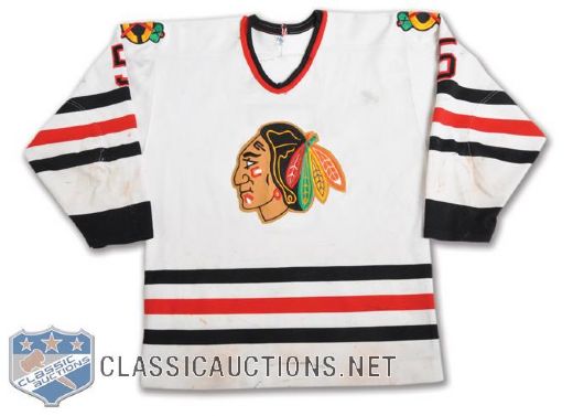 1982-84 WHL Portland Winter Hawks Game-Worn Jersey