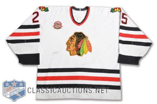 1996-97 WHL Portland Winterhawks Game-Worn Jersey