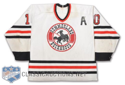 1985-87 BCJHL Summerland Buckaroos Game-Worn Jersey