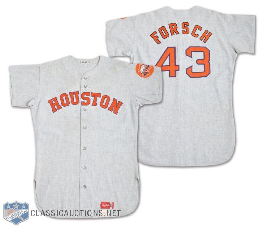 Ken Forschs 1971 Houston Astros Game-Worn Jersey