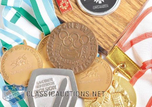 Bob Hindmarchs Olympic and Sports Medal Collection of 30