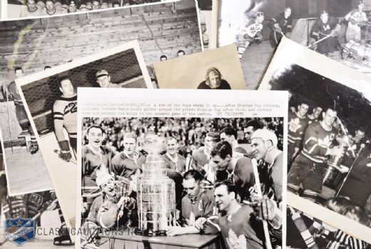 NHL, Minor League & Amateur Hockey 1930s-1960s Photo Collection of 115+