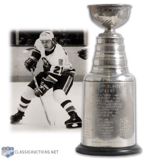 Robert "Butch" Gorings 1979-80 New York Islanders Stanley Cup Championship Trophy (13")