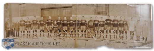 Montreal Canadiens 1926-28 Panoramic Team Photograph (7" x 23")