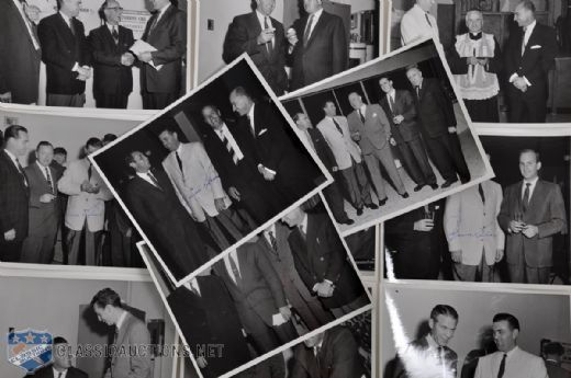 Maurice Richard Personal Photo Collection of 2500+, Including 35 Autographed Photos