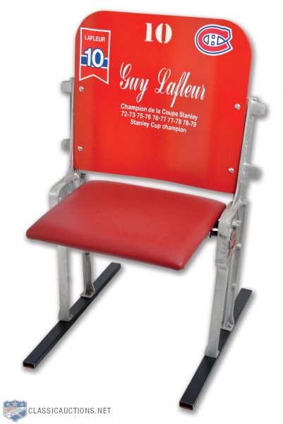 Guy Lafleur Montreal Forum Red Single Tribute Seat