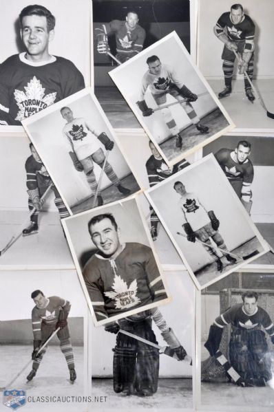 Toronto Maple Leafs 1930s to 1950s Turofsky Photo Collection of 143