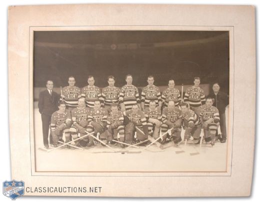 New York Americans 1935 Team Photo (13" x 16")