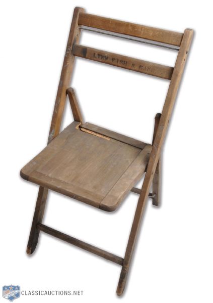 Boston Garden 1920s Wood Chair