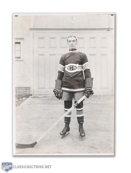 Billy Boucher 1920s Montreal Canadiens Photo