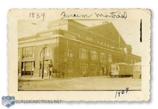 Montreal Forum 1939 Vintage Photo