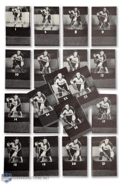 Jean Beliveau 1948-51 Quebec Citadelles Everpoints Flip-Books (2)