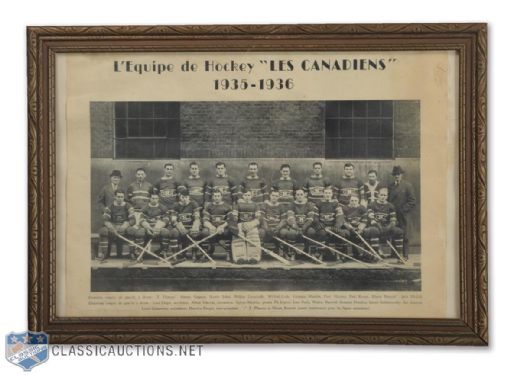 Leo Bourgaults Photo Collection of 4 Including New York Rangers Artwork Collection of 2