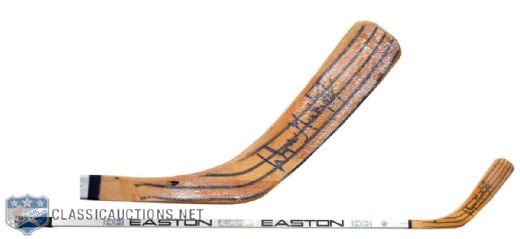 Wayne Gretzky Signed Easton Stick with UDA COA