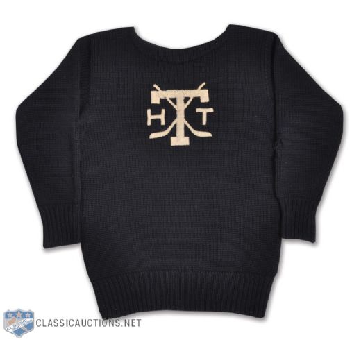 Taft Hockey Team 1920s Game-Worn Wool Hockey Jersey