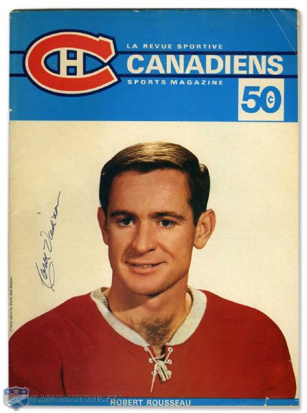 1968 and 1969 Stanley Cup Finals Programs (2) - Montreal Canadiens vs St. Louis Blues