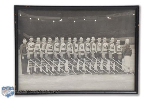 New York Americans 1935 Team Photograph (10" x 14")