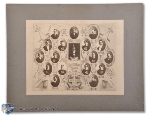 Hawkesbury Hockey Team 1904-05 Photo Montage (16" x 20")