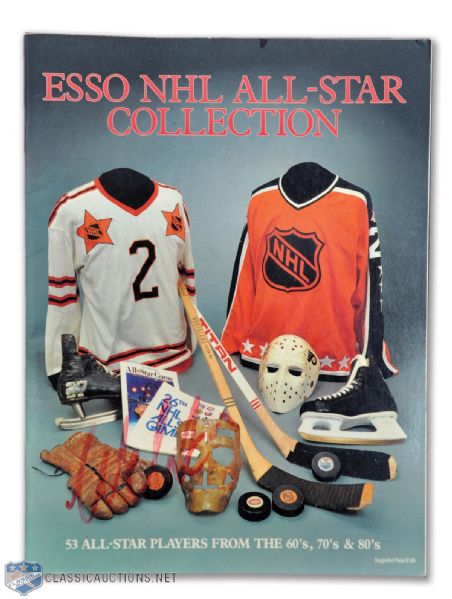 1988-89 Esso NHL All-Star Album Signed by 135+ with Orr, Howe, Richard and Geoffrion