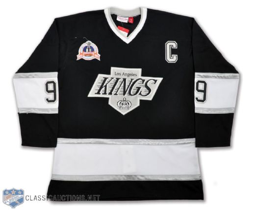 Wayne Gretzky Signed 1992-93 Los Angeles Kings Mitchell & Ness Jersey - PSA/DNA