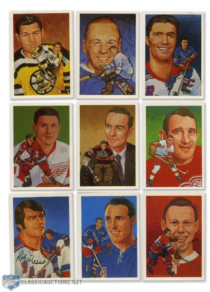 HOFers and Stars Hockey Card, Photo and Picture Autographed Collection of 110+