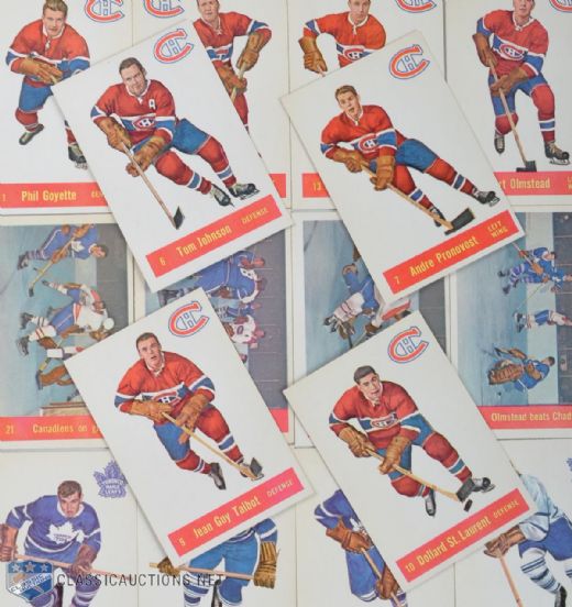 1957-58 Parkhurst High Grade Lot of 33