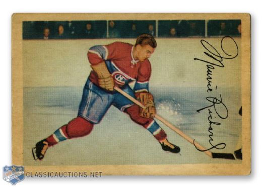 1953-54 Parkhurst #24 HOFer Maurice "Rocket" Richard