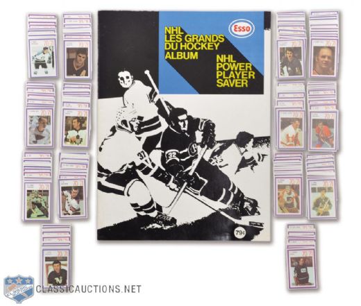 1970-71 Esso Power Players Set with Album, 1981-82 Post Set and 1986-87 Kraft Set