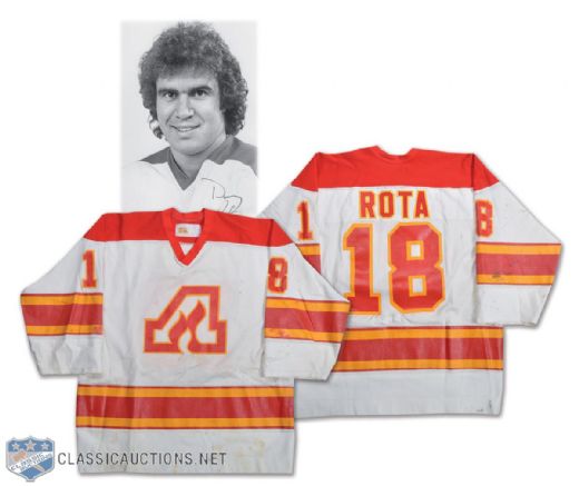Darcy Rotas 1979-80 Atlanta Flames Game-Worn Jersey