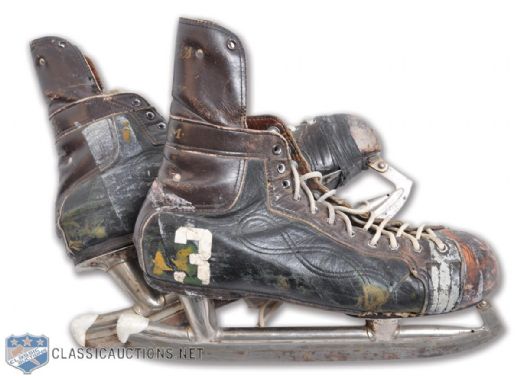 Harry Howells 1960s New York Rangers Game-Worn CCM Skates