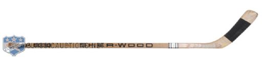 Doug Jarvis 1983-84 Washington Capitals Sher-Wood Game-Used Stick