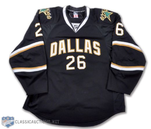 Jere Lehtinens 2009-10 Dallas Stars Game-Worn Jersey with Team LOA