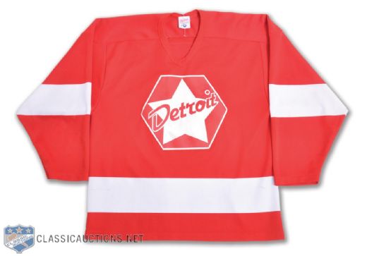 Mickey Redmonds 1980s Detroit Red Wings Oldtimers Game-Worn Jersey