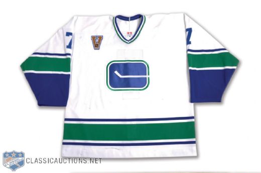 Brendan Morrisons 2003-04 Vancouver Canucks Game-Worn Vintage Jersey