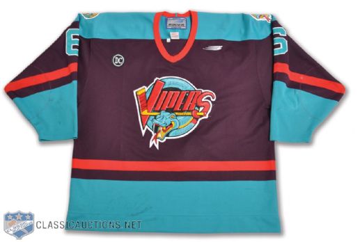 Detroit Vipers and Orlando Solar Bears IHL 1990s Game-Worn Jersey Collection of 2