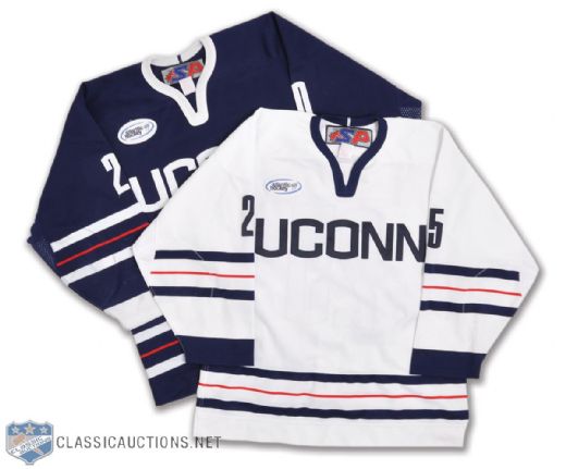 Marcello Ranallo and Josh Bernards Late-2000s University of Connecticut Game-Worn Jersey<br>Collection of 2