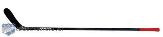 Erik Karlssons 2012-13 Ottawa Senators Signed Game-Used Stick
