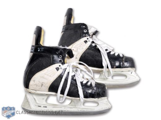 Brendan Shanahans Detroit Red Wings CCM Game-Used Skates