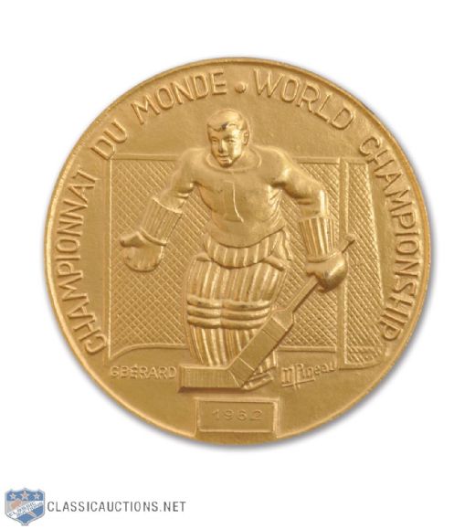 Bertil Karlssons 1962 World Championships Gold Medal Won by Sweden