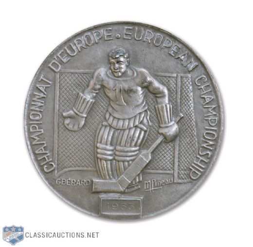 Bertil Karlssons 1963 World Championships Silver Medal Won by Sweden