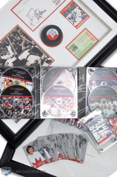 1972 Canada-Russia Series Team Canada Memorabilia and Autograph Collection