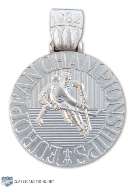 European Hockey Championships 1982 Silver Medal Won by Sweden