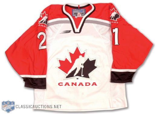 Kelly Bechards 1998-99 WNT - U22 Team Canada Game-Worn Jersey